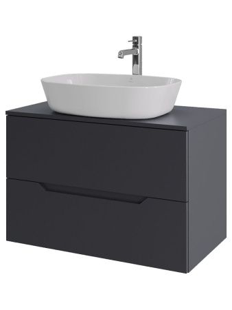 Тумба с раковиной Orange Line Li-80TugMDF+B08-500W 80х50