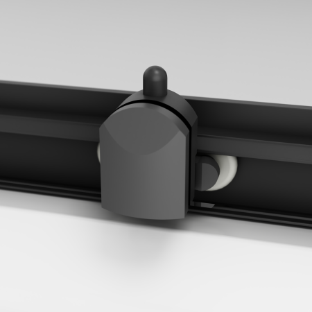 Душевой уголок Am.Pm Gem W90G-403-090BT 90х90 стекло прозрачное профиль черный матовый без поддона