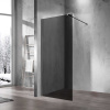 Душевая перегородка Vincea Walk in VSW-1H120CGGM 120х200 стекло тонированное профиль вороненая сталь