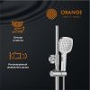 Душевая стойка Orange Thermo T02S4-912cr настенная цвет хром с термостатом