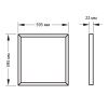 Панель светодиодная Volpe ULP-Q109 6060-40W/4000K WHITE