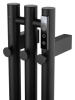 Полотенцесушитель электрический Wonzon & Woghand Kassel WW-AL72312-MB 15х120 черный