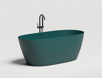 Ванна из литьевго мрамора Salini SOFIA 102511GF 165х75 отдельностоящая овальная