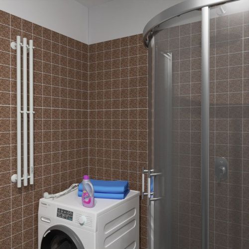 Полотенцесушитель Маргроид Inaro Inaro-12012-1049-9016L 15х120 электрический белый матовый - фото 2