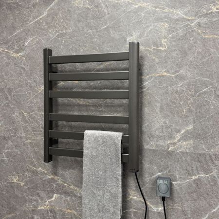 Полотенцесушитель электрический Fixsen FX-7400F 50х60 серый