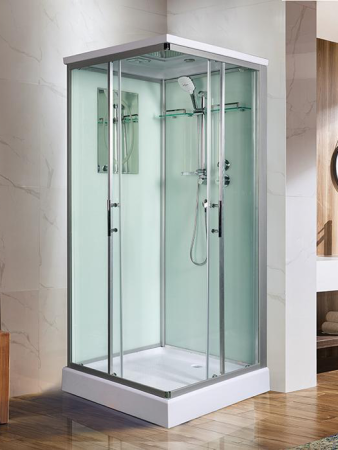 Душевая кабина WeltWasser WW500 10000003269 100х100 квадратная с крышей ориентация универсальная