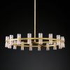 Люстра на штанге Delight Collection Arcachon (Арцацхон) KM1000P-36 brass