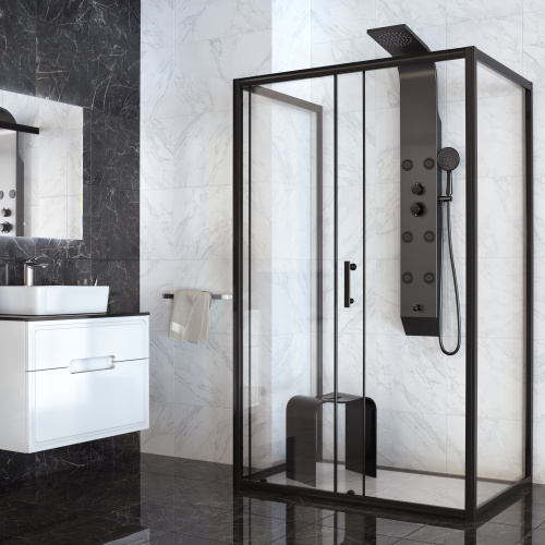 Душевая панель Taliente TA-G-A02Bb+s прямоугольная настенная - фото 2