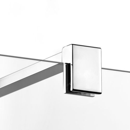 Душевой уголок New Trendy SUPERIA Chrome K-0587 90х90 стекло прозрачное профиль хром без поддона - фото 5