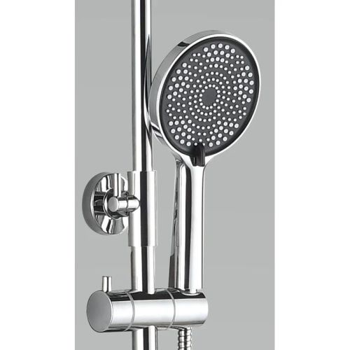 Душевая стойка Esko STT2000 настенная цвет хром с термостатом - фото 5