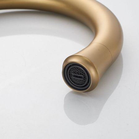 Смеситель для кухни Raffine F103G на мойку золото