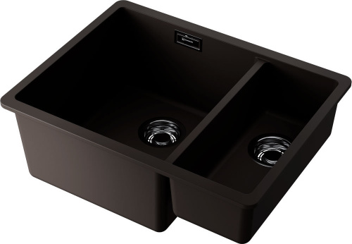 Кухонная мойка Omoikiri Kata 55-2-U 4997500 55х20 цвет коричневый поверхность матовая - фото 2