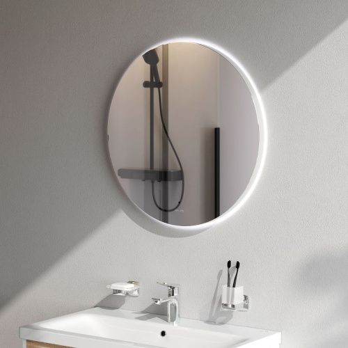 Зеркало с подсветкой Am.Pm X-Joy M85MOX40651S 70х70 подвесное - фото 4