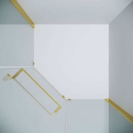 Душевой уголок Grossman Pragma 302.K33.03.1010.32.00 100х100 стекло прозрачное профиль золото без поддона