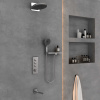 Душевая система Vincea VSFW-433TI1RCH встраиваемая в стену с термостатом