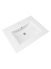 Раковина из сантехнического фарфора Teymi Ritta T51002 61х47 встраиваемая цвет белый 1 отверстие под смеситель