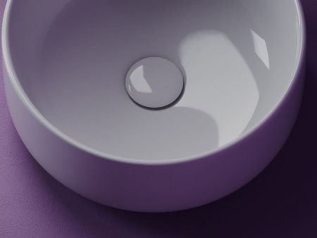 Раковина из сантехнического фарфора Ceramica Nova ELEMENT CN5047 40х40 накладная цвет белый без отверстий под смеситель