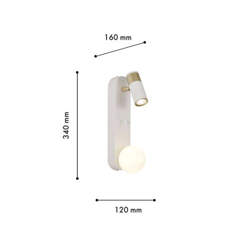 Бра Favourite Invento (Инвенто) 4172-2W - фото 3