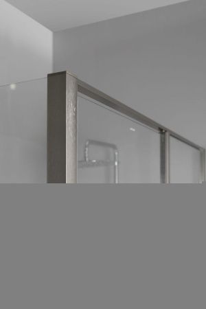 Душевая дверь Allen Brau Priority 3.31011.BA 140х200 стекло прозрачное профиль серебро