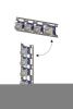 Душевая система Paffoni Modular Box KITMB019HGSP045KING встраиваемая в стену