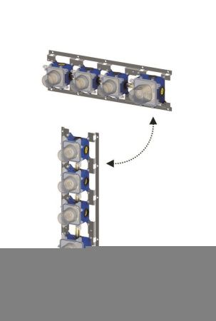 Душевая система Paffoni Modular Box KITMB019HGSP045KING встраиваемая в стену