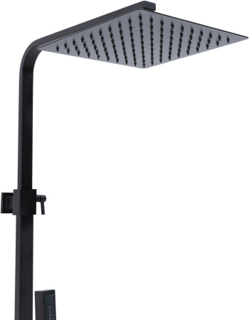 Душевая стойка Allen Brau Infinity 5.21029-31 настенная цвет черный