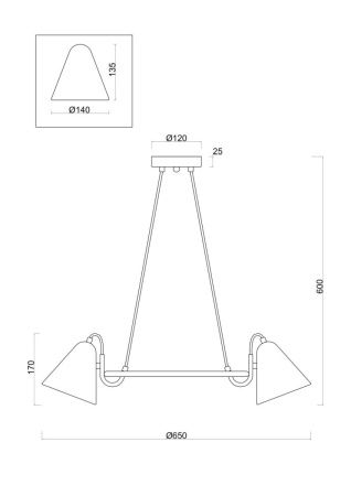 Люстра Freya Falke Market FR8001PL-05WG