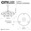 Люстра подвесная Citilux Aster (Астер) CL208010