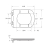 Унитаз напольный с бачком BelBagno ARDENTE-R BB02093CPR/BB2312SC белый с сиденьем микролифт безободковый каскадный смыв