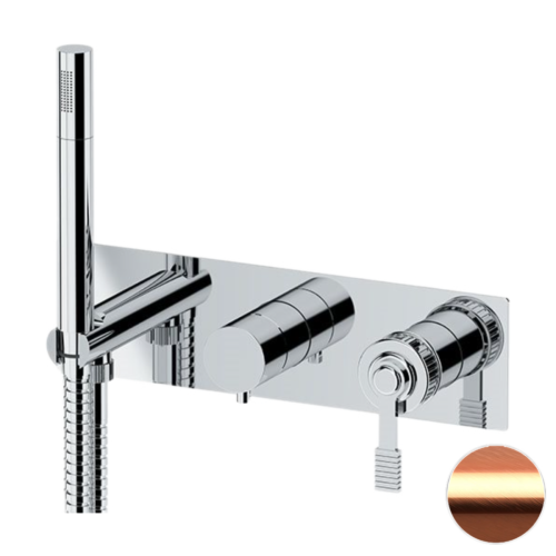 Смеситель для душа Remer Atelier AL97D2RP встраиваемый в стену медь