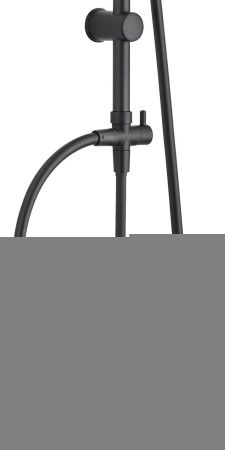 Душевая стойка Aquanet Passion AF300-70-R-B настенная цвет черный