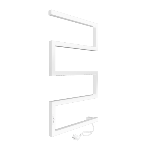 Полотенцесушитель Indigo Sparta DGS80-50WMRt 50х83 электрический белый матовый - фото 4