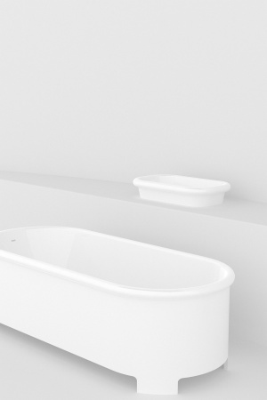 Ванна из искусственного камня Technova Deco VATDE 175х75 отдельностоящая овальная