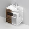 Тумба под раковину Am.Pm Func M8FFUX0601OF 60х50 подвесная цвет коричневый