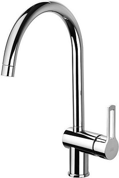 Смеситель для кухни Paffoni Ringo RIN180CR на мойку хром без термостата