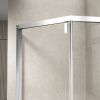 Душевой уголок Vincea Show VSP1-4SH100CL 100х100 стекло прозрачное профиль хром без поддона