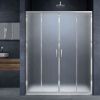 Душевая дверь Vincea Alpha VDS-3AL2160MT 160х190 стекло текстурное профиль хром