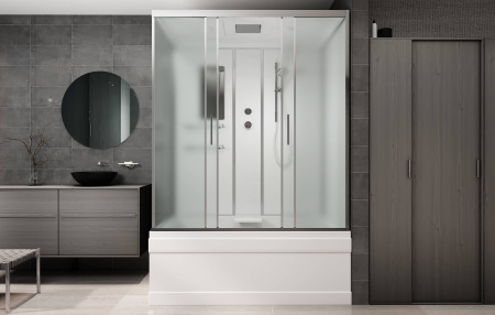 Душевой бокс AvaCan EM4515 150х85 прямоугольная с крышей ориентация универсальная