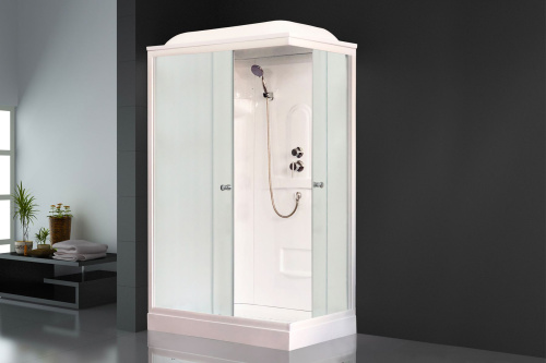 Душевая кабина Royal Bath HP RB8120HP1-M-L 120х80 прямоугольная с крышей - фото 2