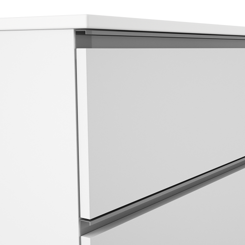 Тумба под раковину Visobath Granada 87513/87597 60х45х55 подвесная цвет белый матовый - фото 2