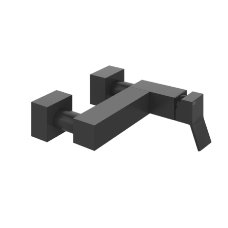 Смеситель Gessi Rettangolo K 53031/299 настенный черный матовый