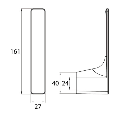 Бумагодержатель Emco Art 1605 001 01