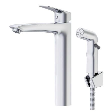 Смеситель для раковины Esko KG25H на столешницу хром