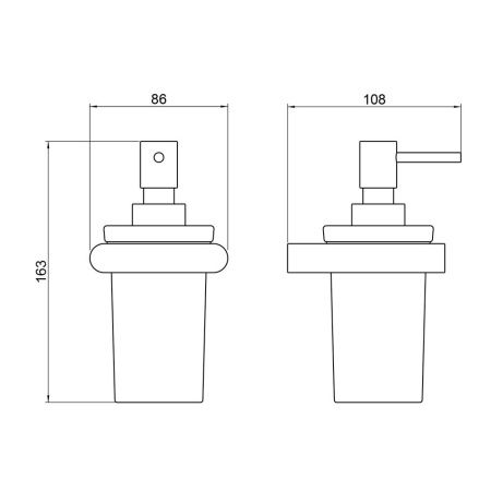 Дозатор Timo Luiro 18439/03