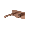 Смеситель для раковины Boheme Stick 125-BRB встраиваемый в стену бронза