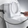 Гигиенический душ со смесителем Shevanik S4105T-1 оружейная сталь