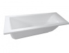 Ванна из литьевго мрамора Aquanet Bright Stone AQ-00338574 180х70 пристенная прямоугольная без ножек