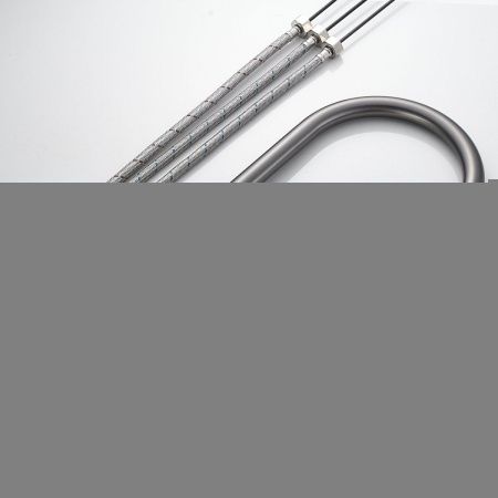 Смеситель для кухни Raffine F108T на мойку оружейная сталь