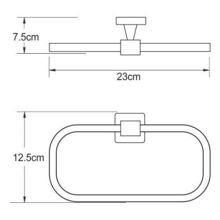 Полотенцедержатель WasserKRAFT 3960