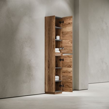 Шкаф-пенал Sancos Libra Floor PLB35FECH 40х190 напольный цвет коричневый